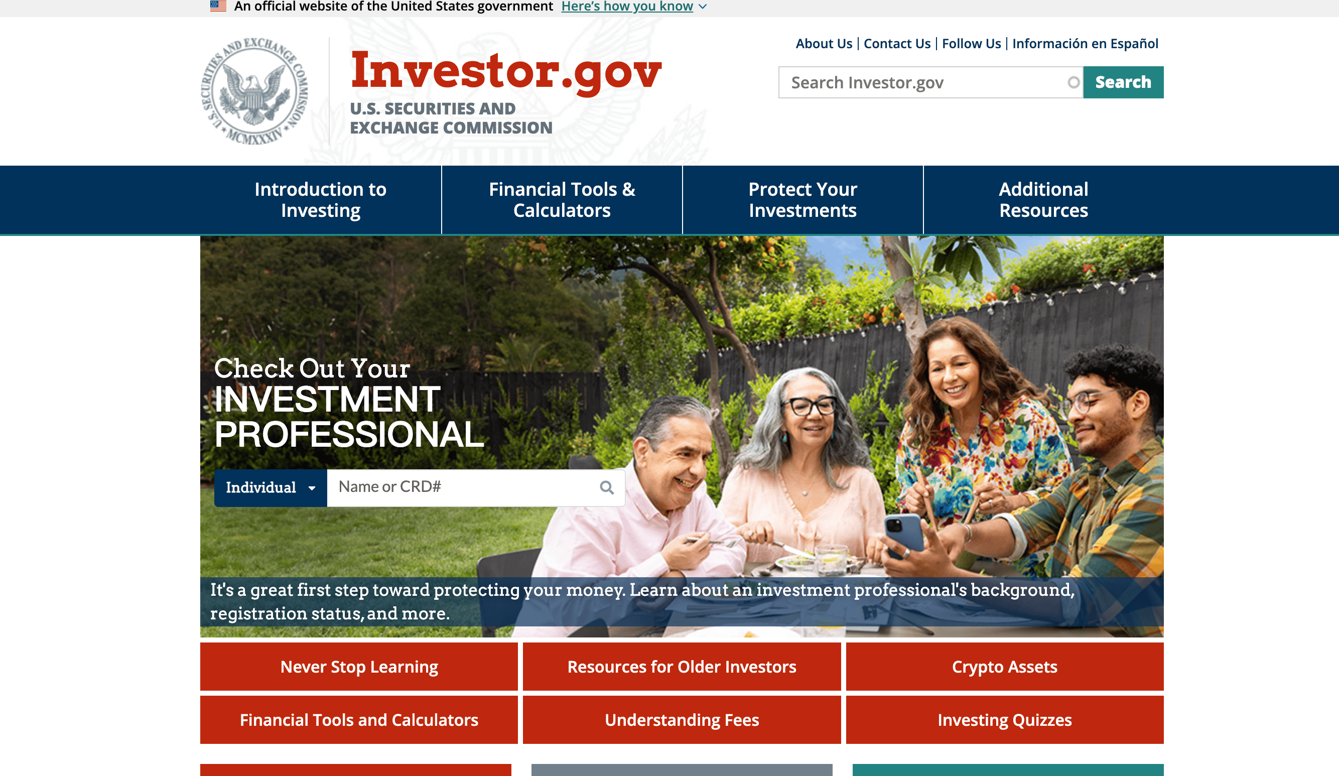 investor gov